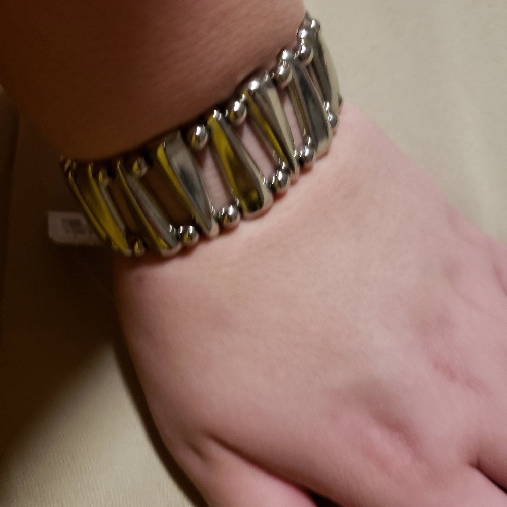 Silvertone bracelet j.jill